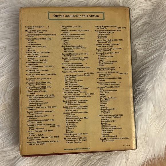 The victor book of opera 1968 thirthteenth  edition vtge - Picture 8 of 8